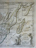 South Africa Congo Zanzibar Madagascar Horn Africa 1780 Vaugondy decorative map