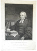 Reverend Thomas Scott English Clergyman 1820 engraved portrait by Collyer