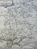 Russia in Europe Crimea Ukraine Don River Azov Moscow Smolensk 1760 Bellin map