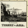 Turkey in Asia vignette Dardanelles Iraq Algezira 1821 Thomson Wyld Hewitt map