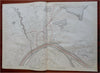 Haverhill Massachusetts City Plan Bradford Academy railroads 1891 Walker map