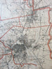 Pawtucket Providence city plans large 1891 Rhode Island Topographical map