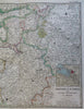 Baltic States Russian Empire Poland Estonia Latvia 1861 Stulpnagel detailed map