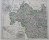 Kingdom of Bavaria Munich Wurzburg Augsburg Passau 1873 Ravenstein detailed map