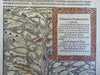 Germany Sainte Marie aux Mines Liepvres 1628 Munster Cosmography map