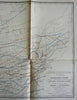 Isothermal Chart United States Atlantic Pacific Oceans c. 1856 old antique map