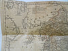 England & Wales British Isles London Cardiff York c 1750-75 Jeffrys engraved map