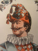 Amusing Harlequin 1900 Het Vermakelijk Harlekijnspel antique Dutch game print