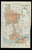 Foochow Fuzhou China Chinese c.1915-20 scarce detailed city plan old map