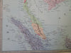 Southeast Asia Philippines Malaysia Indonesia 1862 Andriveau-Goujon large map