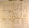 Arkansas Mississippi River Little Rock Columbia 1856 U.S.G. old state survey map