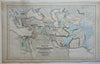 Empire of Ninus and Semiramis Assyria Persia Egypt 1855 Philip Historical map