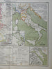 France & Italy in the Early Modern Italian Wars 1848 Mahlmann historic map