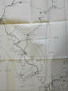 Korea & Southern Manchuria Japanese Army Positions Seoul Port Arthur 1905 map