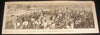 Horse Racing Wealthy Audience Jerome Park Grandstand 1869 antique engraved print