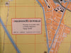 Utrecht Netherlands City Plan Newspaper Map 1954 large detailed map