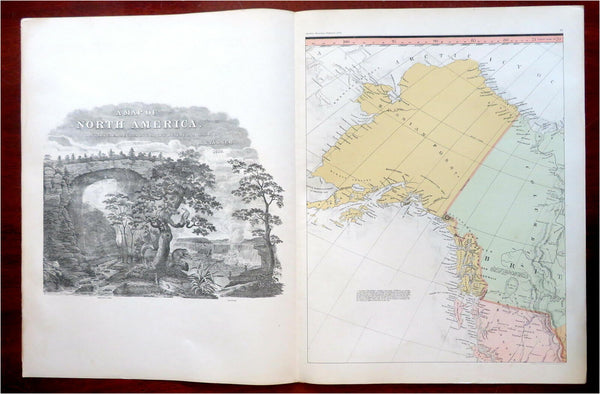 Alaska British Columbia Yukon Territory 1903 Hoen historical map H.S. Tanner