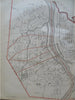 Lawrence Massachusetts City Plan 1891 Walker large detailed map