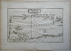 Ottoman Empire Sea of Marmara Constantinople Golden Horn Galata 1760 Bellin map