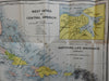 Spanish-American War West Indies Indonesia Malaysia Philippines 1898 pocket map