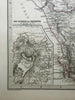Western Australia New Zealand Tasmania Auckland Isthmus 1866 Petermann map