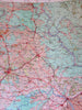 Hyderabad Pachmarhi Bhubaneswar c.1979 huge National Atlas of India map