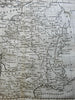 Kingdom of France Ancien Regime Provinces Map c. 1796 McIntyre engraved map