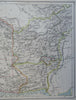 Persia Afghanistan & Baluchistan 1890 scarce folio Scribner-Black map