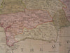 Spain Portugal c.1794 Bowles & Carver original full color large antique map