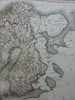 Scandinavia Denmark Sweden Norway Finland 1801 Cary folio map