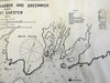 Port Chester NY Greenwich Connecticut 1901 Eldridge detailed coastal survey