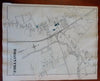 South Braintree Norfolk County Massachusetts 1871 detailed city plan map