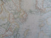 Sweden Norway Finland Stockholm Oslo Trondheim c. 1855-60 Fullarton map