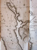 New Zealand coast Mercury Bay Tolaga Capt. Cook 1797 large old engraved