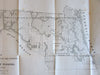 Territory of Florida state of Survey 1841 U.S. Gov old map Indian Boundary Line
