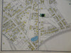 Everett Middlesex Mass. 1889 Walker detailed city plan map