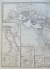 Assyrian Empire Arabia India Greece Egypt Persia 1865 Stulpnagel historical map