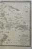 Oceania Australia New Zealand Polynesia Indonesia 1848 Lapie large folio map