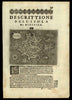 Minorca Menorca Balearic Island 1620 Porcacchi map eight sea monsters miniature