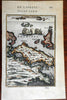 Euboea Greek Islands Ottoman Balkans Aegean Sea 1683 Mallet map