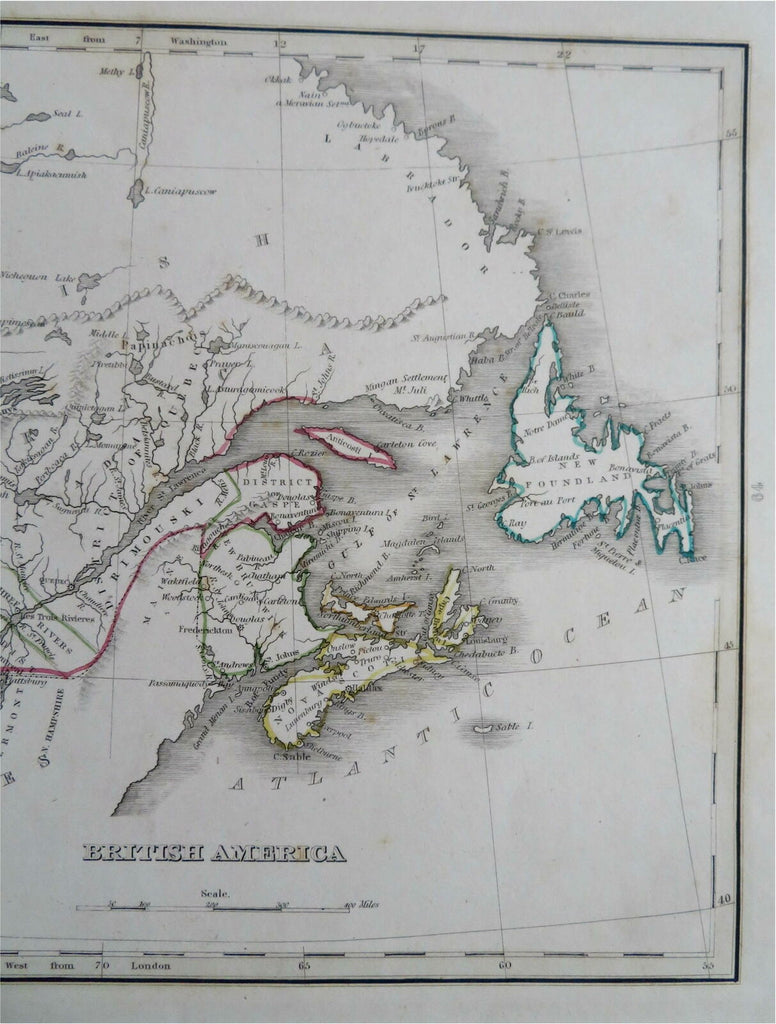 Eastern Canada Maritime Provinces Ontario Quebec Montreal 1830's Bradf