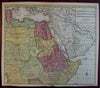 Arabia East Africa Egypt Ethiopia Abyssinia 1792 Elwe rare Dutch large map