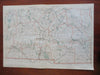 Worcester Co. Massachusetts Sturbridge Webster Brookfield Auburn 1891 Walker map