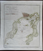 Cape Ann Harbor Gloucester Massachusetts 1847 Blunt detailed coastal survey