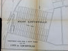 Proposed Navy Yard Louisville Portland Kentucky c.1855 Bowen old ground plan map