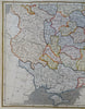 Russian Empire Southern Section Poland Ukraine Crimea 1809 Arrowsmith map