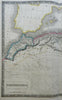 Northern Africa Morocco Algeria Tunis Tripolis 1830 Longman map