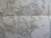 Kingdom of Denmark Copenhagen Sjaelland Jylland Iceland c. 1855-60 Fullarton map