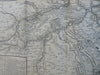 Prince Eugene & Marshal Villars French Troop Movements c. 1740-50 campaign map