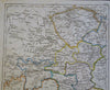 Austria-Hungary Hapsburg Monarchy Bohemia Lombardy 1834 Streit two sheet map